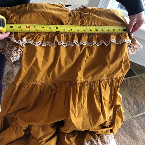 ๐ NWT Ulla Johnson Leonie Ochre Dress - Picture 10 of 16